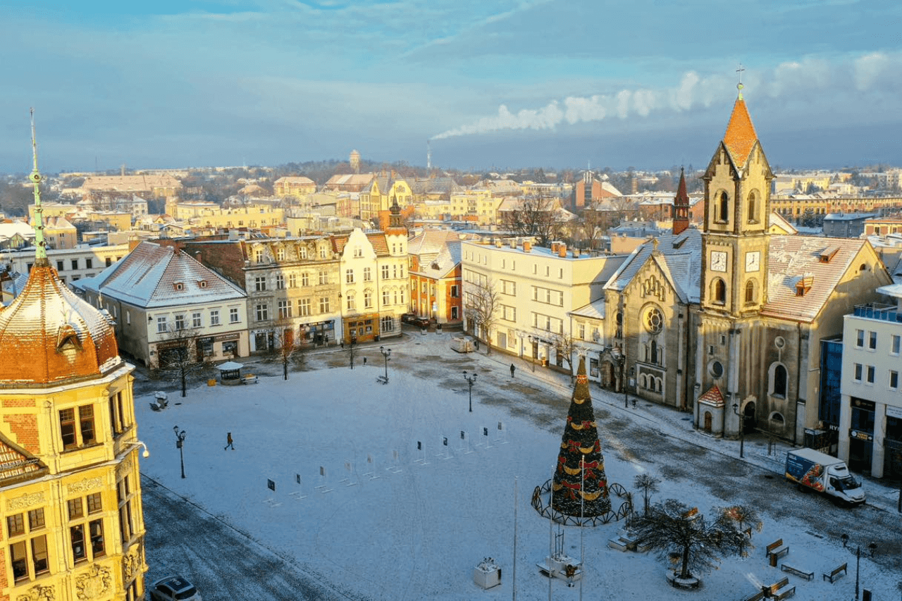 Świąteczne dekoracje w Tarnowskich Górach