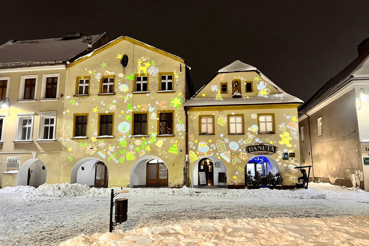 Świąteczne dekoracje w Tarnowskich Górach