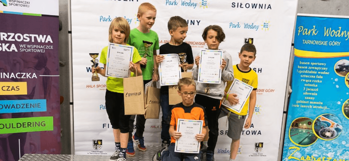 Mistrzostwa Śląska w boulderingu na Hali Sportowej w Tarnowskich Górach