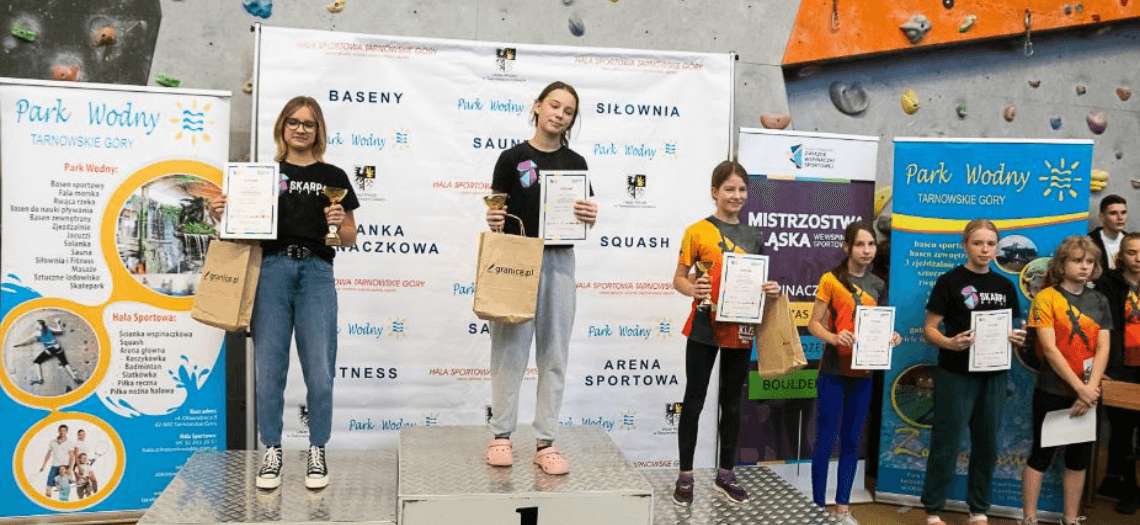 Mistrzostwa Śląska w boulderingu na Hali Sportowej w Tarnowskich Górach