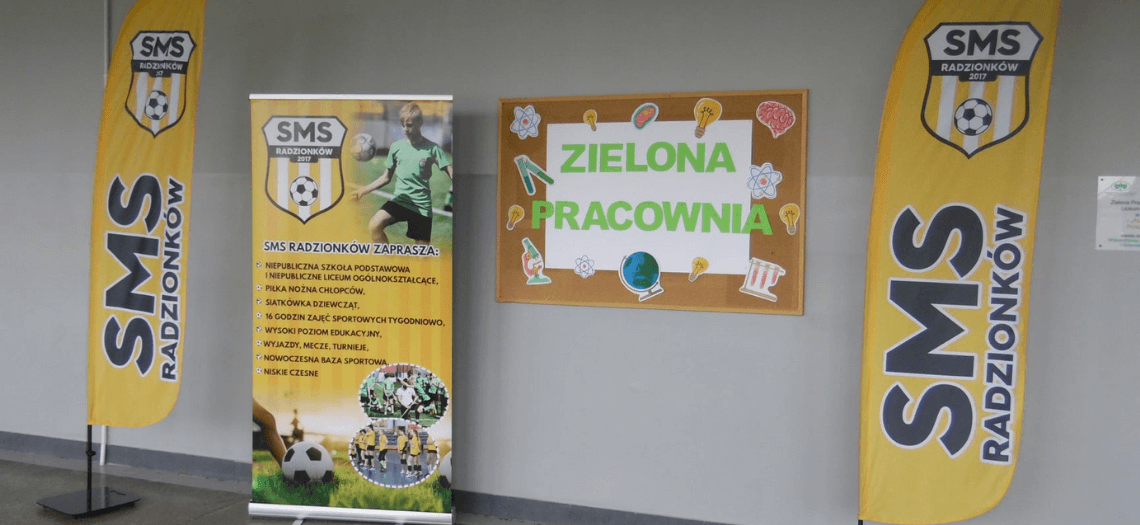 Zielona Pracownia w Szkole Mistrzostwa Sportowego Radzionków