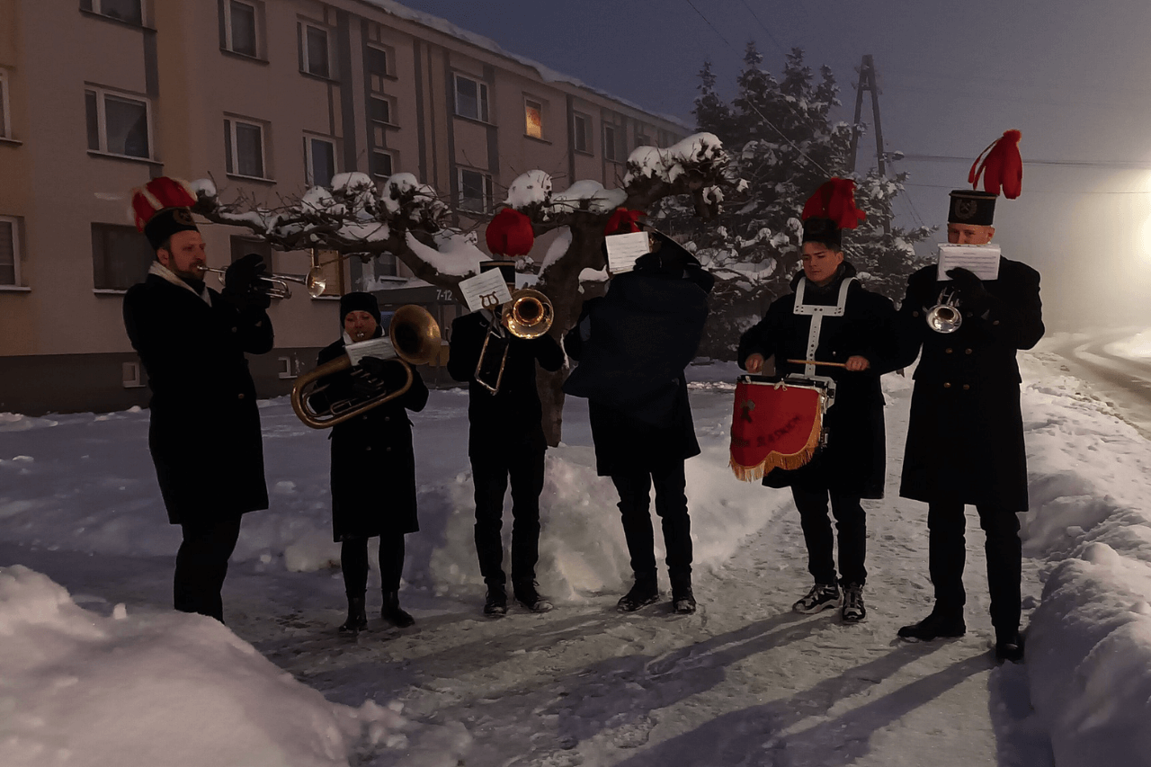 Górnicza pobudka w Radzionkowie