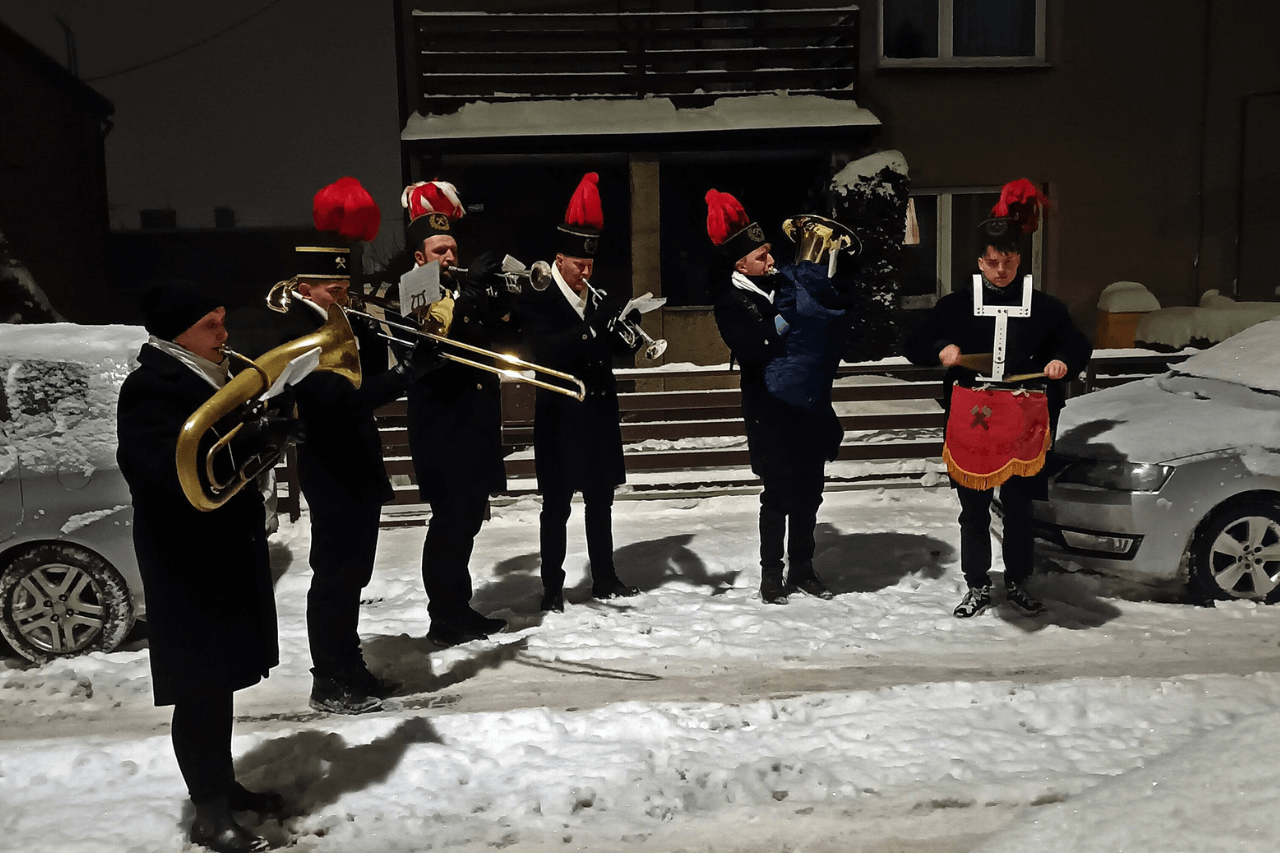 Górnicza pobudka w Radzionkowie