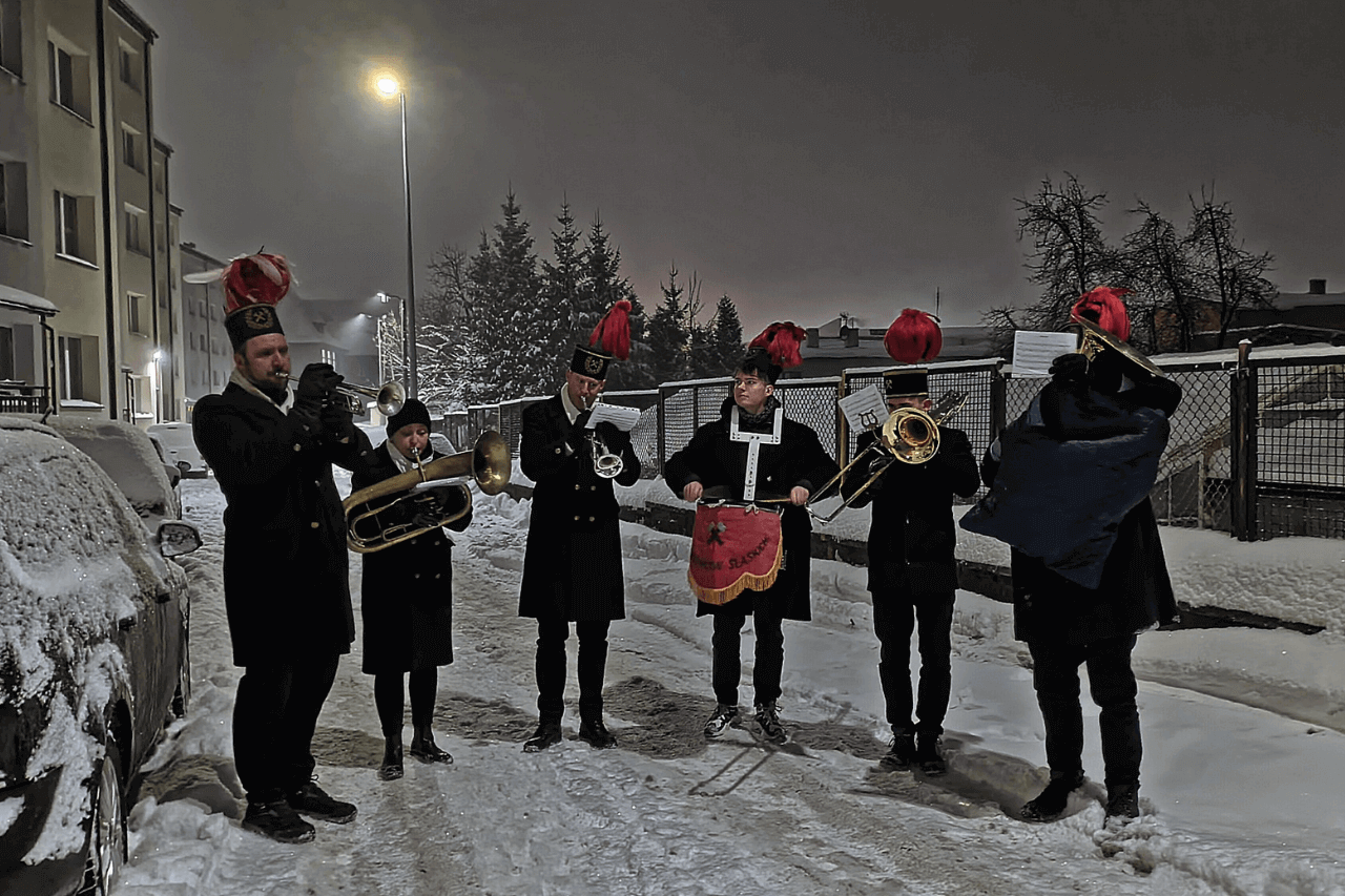 Górnicza pobudka w Radzionkowie