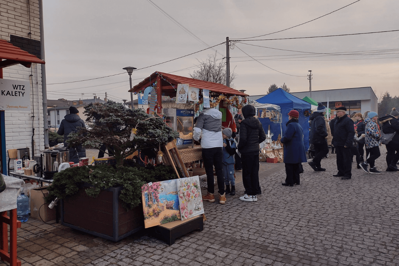 Jarmark świąteczny w Kaletach