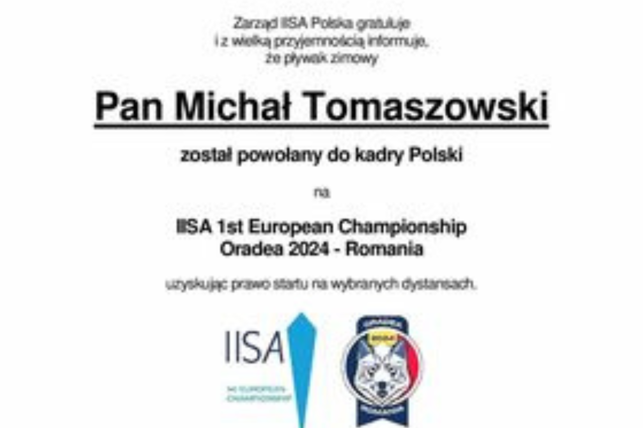 Michał Tomaszowski na Mistrzostwach Świata w plywaniu Open Water 4