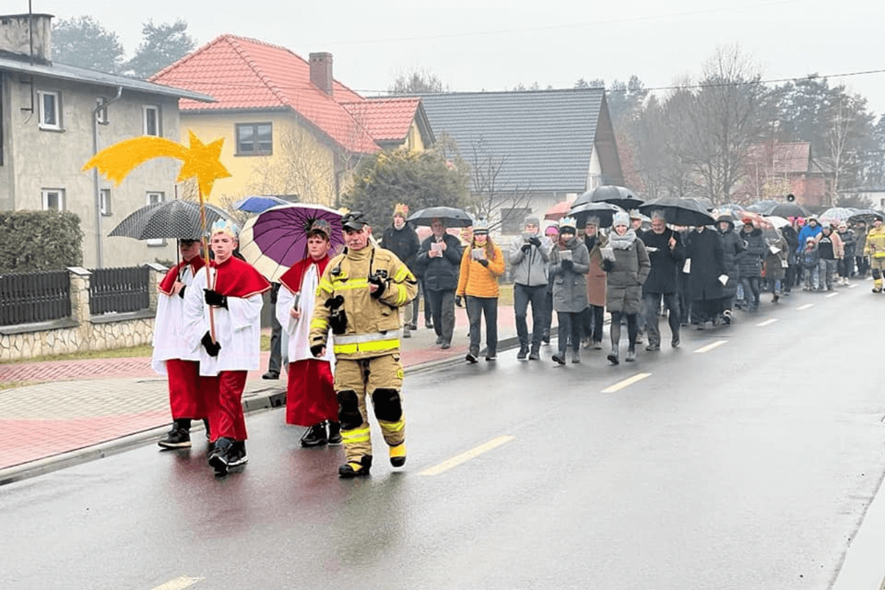 Orszak Trzech Króli 2024 w Kaletach