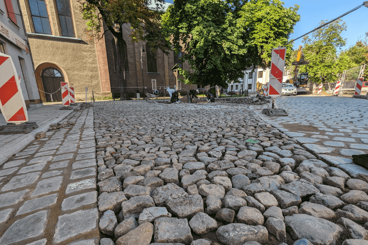 Roboty drogowe w Tarnowskich Górach