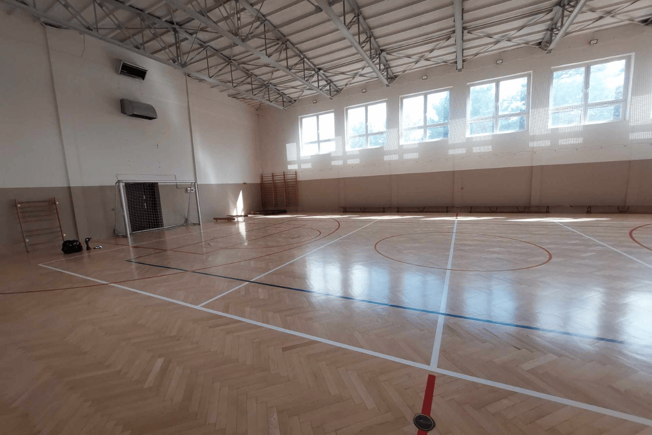 Sala gimnastyczna w Domu Sportowca w Nowym Chechle