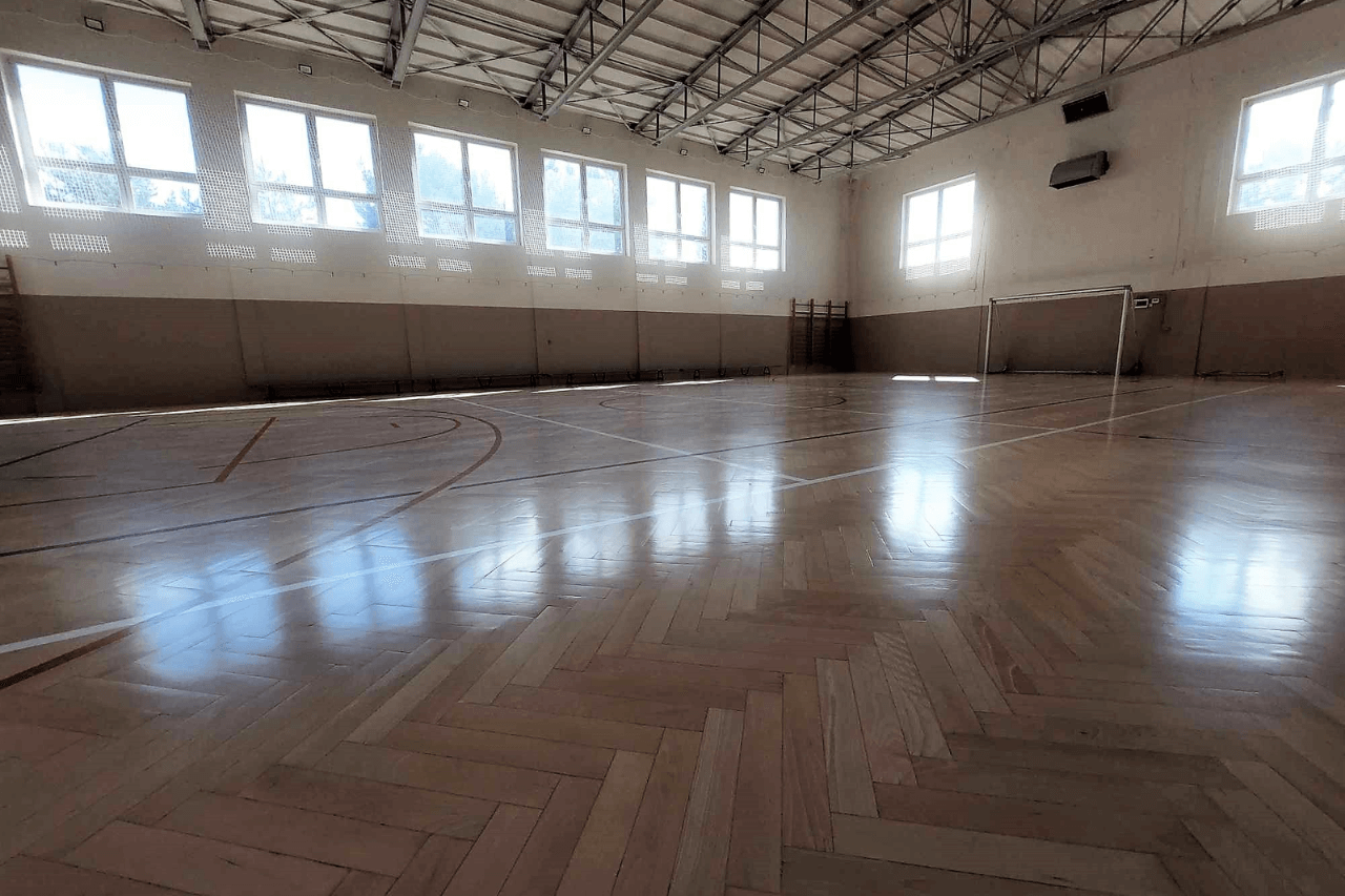 Sala gimnastyczna w Domu Sportowca w Nowym Chechle