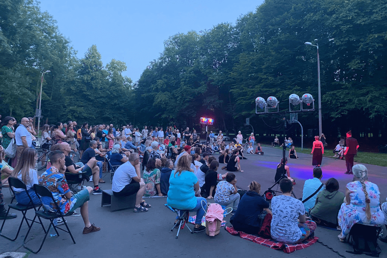 Teatralne Parkowanie w Tarnowskich Górach