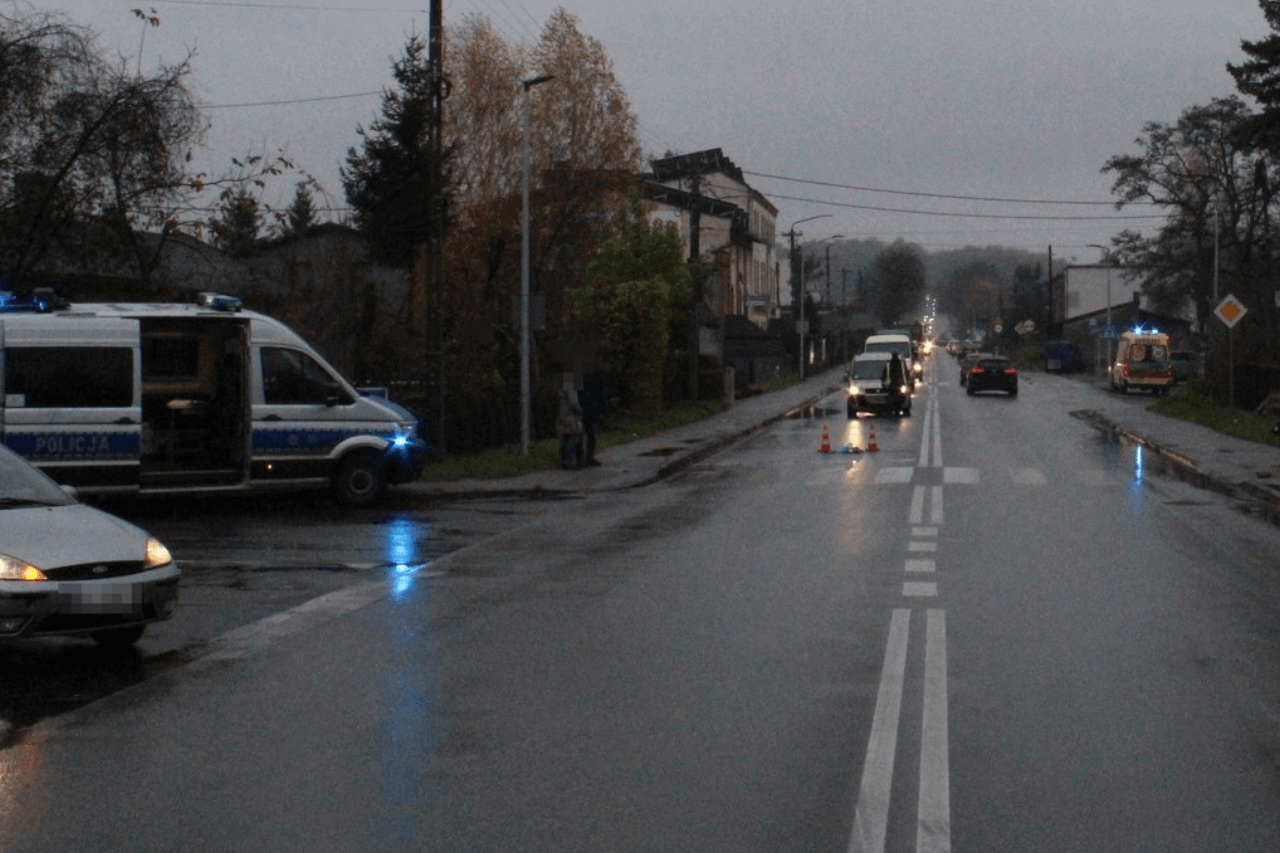 Wypadek na ulicy Korola