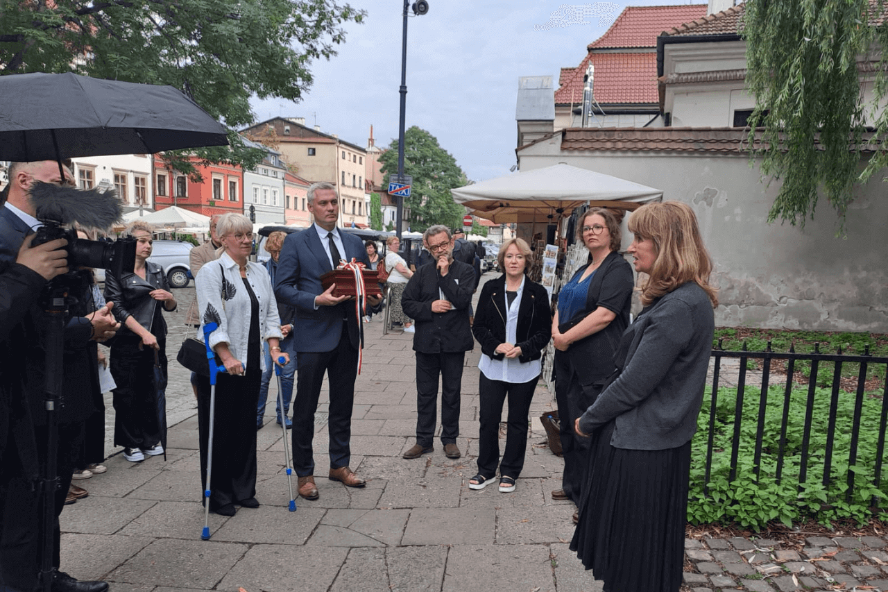 Przekazanie prochów Kai Mireckiej