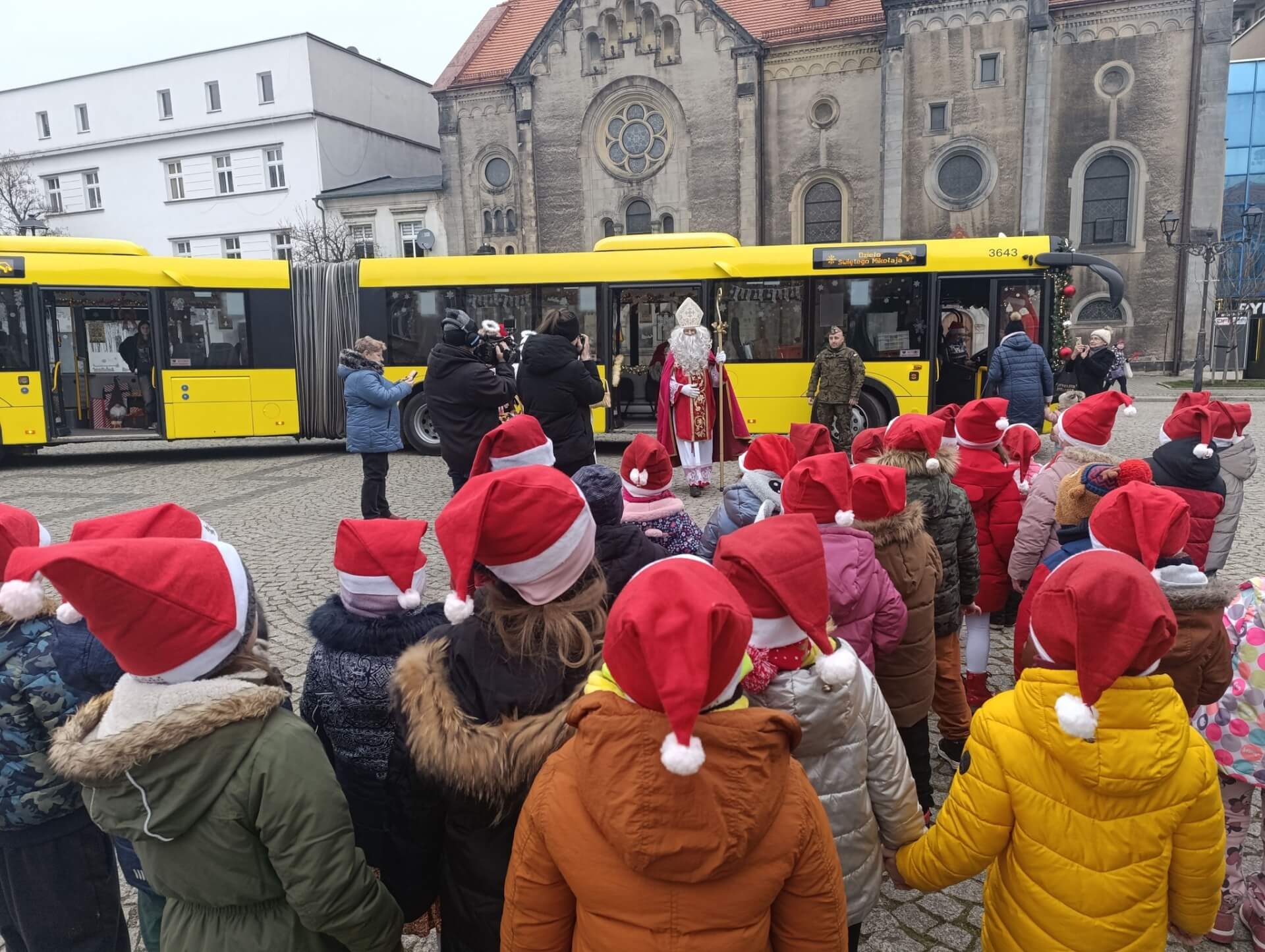 Mikołaj na rynku