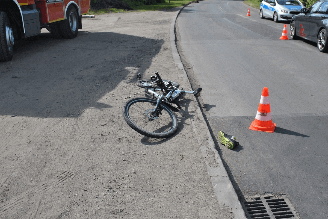 Wypadek w Radzionkowie