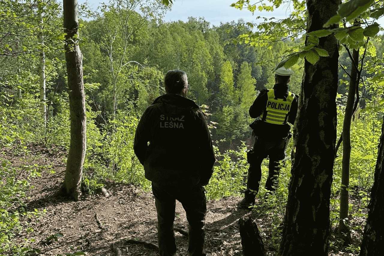 Walka z nielegalnymi torami rowerowymi w Segiecie