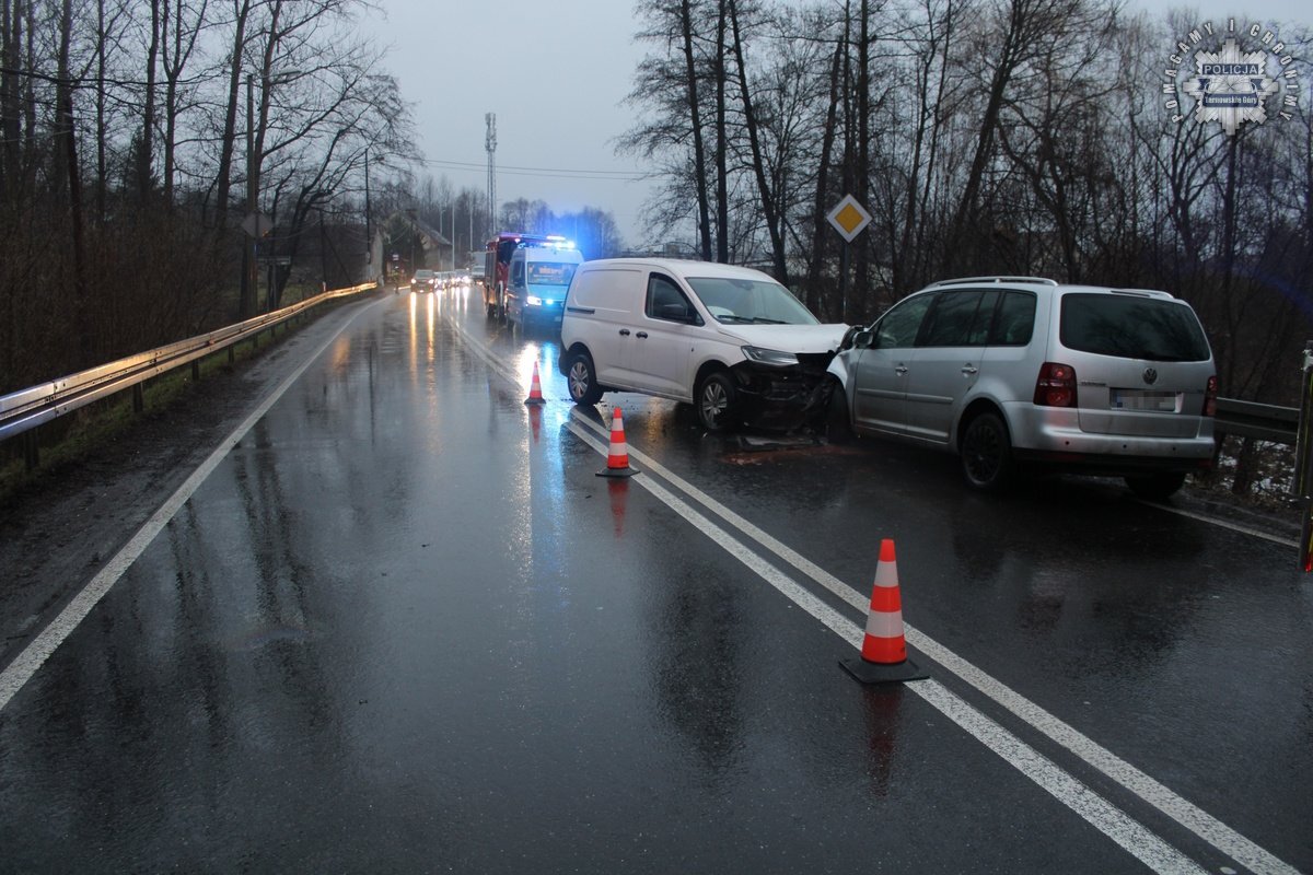 Wypadek w Szałszy