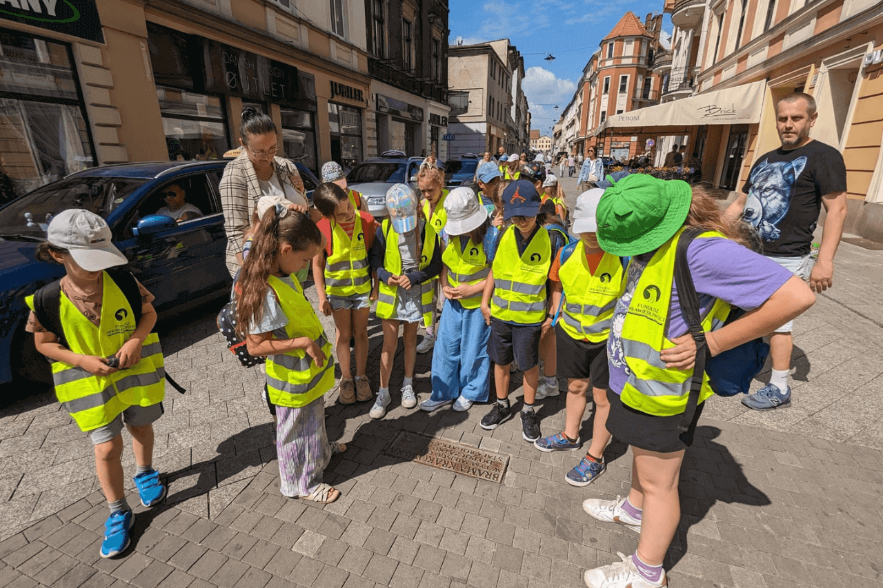 Dzieci z wizytą w tarnogórskim ratuszu