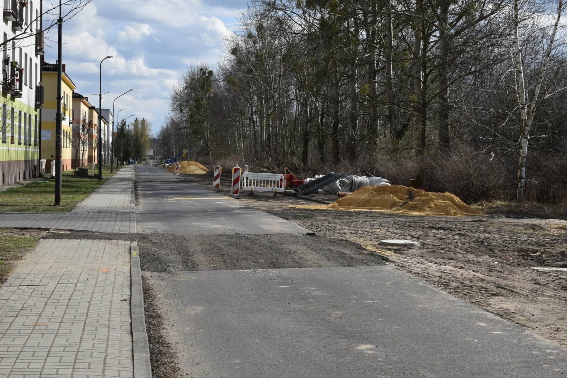 Przebudowa ulicy Grzybowej w Tarnowskich Górach