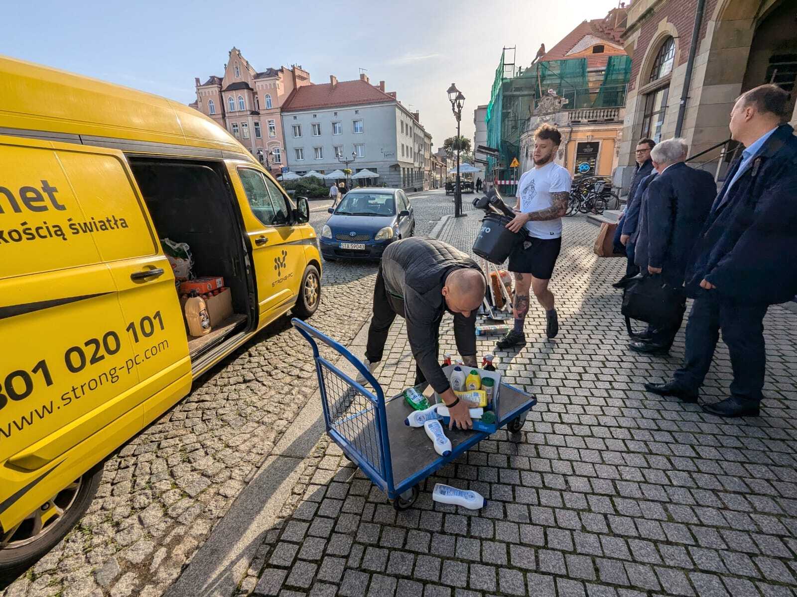 Zbiórka na rzecz powodzian w Tarnowskich Górach